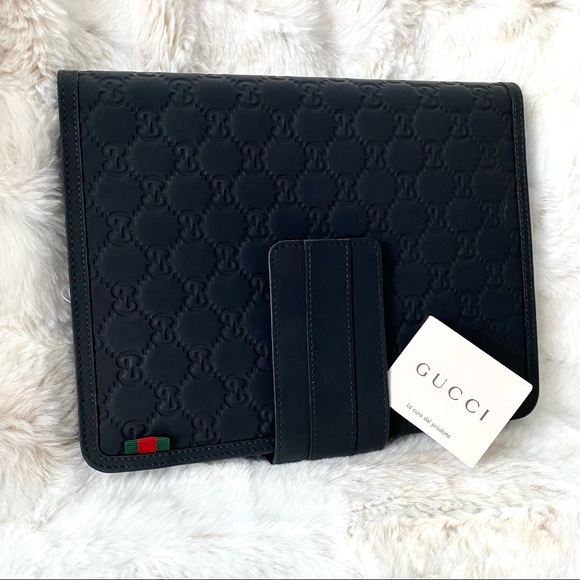 Gucci Other - BRAND NEW Authentic GUCCI GG monogram leather IPad cover